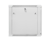 LANBERG Szafa instalacyjna wisząca 19'' 12U 600X600mm szara (drzwi szklane) WF01-6612-10S - 455394 - zdjęcie 4